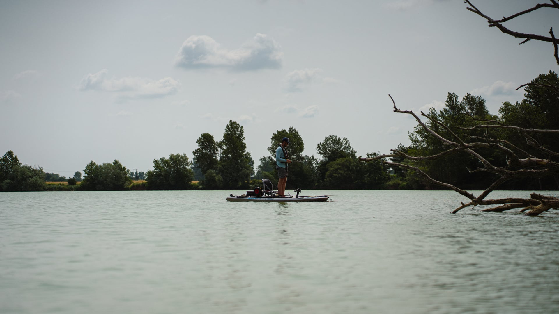 Pêche du blac,k bass en kayak